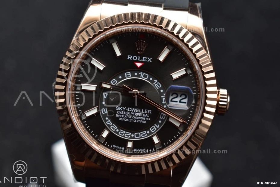 on Grey ZF Weight) Edition 336235 Sky-Dweller FlexibleFit Strap RG 1:1 1097 Best Dial A23J (Gain Oyster-flex 1004